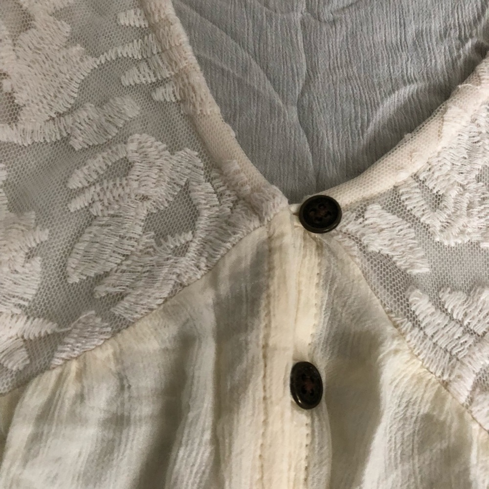 🌵 Target Exhilaration Lace Cardigan Bell Sleeve - Picture 5 of 7